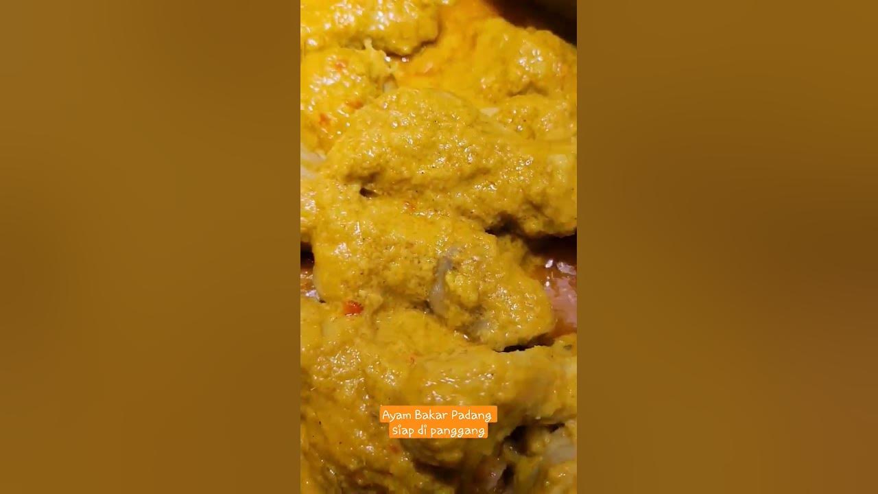 AYAM BAKAR PADANG RESEP MERTUA. PEDASNYA MANTAP BUMBUNYA MEDOK #food #ayambakarpadang