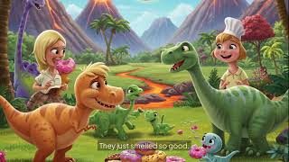 Dinos Love Donuts | Bedtime Stories For Kids | Good night Stories for Kids  | Kids Hut Moral Stories