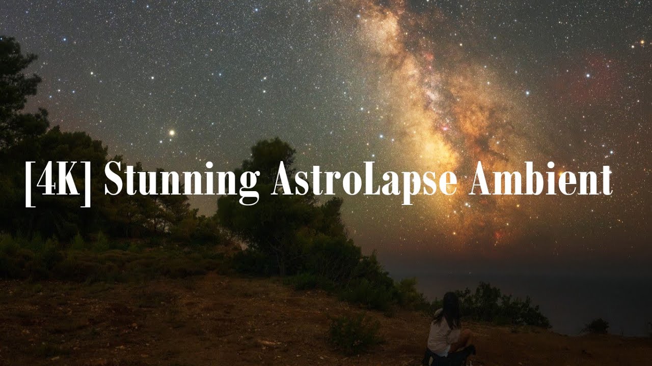 4K Stunning AstroLapse Ambient - YouTube