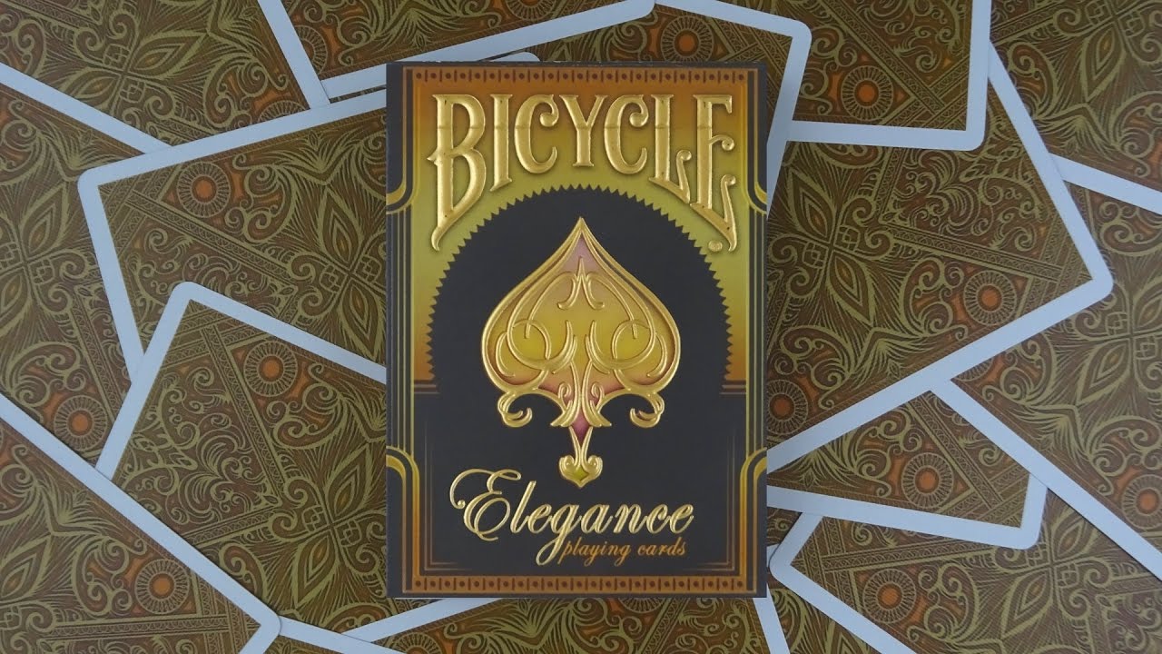 Bicycle Elegance Playing Cards | Deck Review -Display - YouTube