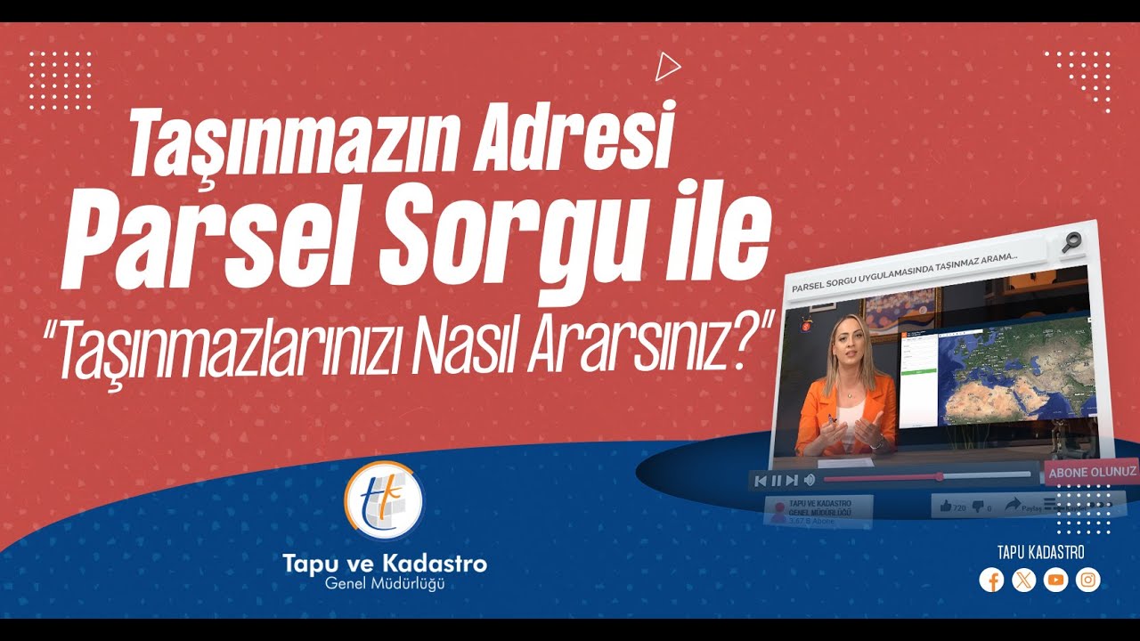 Parsel Uygulaması ile Detaylı Taşınmaz Araması Nasıl Yapılır