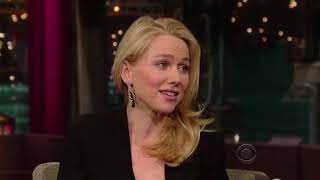 Naomi Watts David Letterman 2009