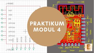 Praktikum Modul 4 EAGLE CAD Pembuatan Pustaka Komponen Elektronika (PCB)