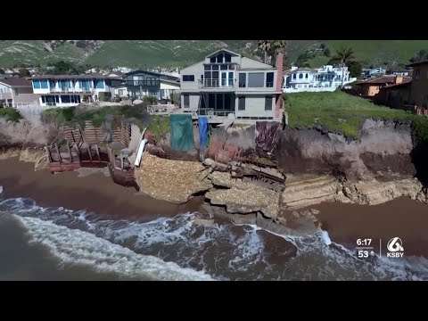 Erosion continues along Pismo Beach coastline after storms