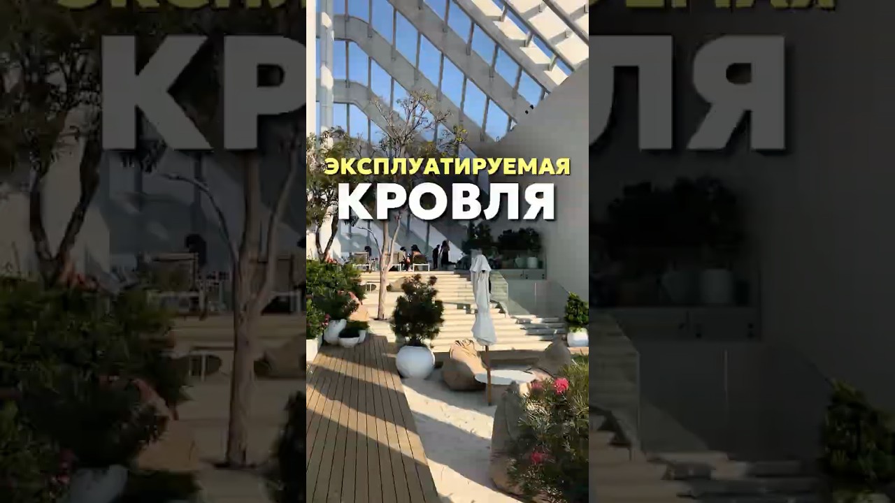 Эксплуатируемая кровля