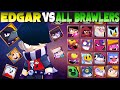 Edgar vs All Brawlers | 1vs1 winning & losing battle