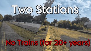 Visiting TWO Abandoned Train Stations with Public Transit!