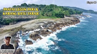Vlog || Pantai Legon pari dan Pantai Batu Karang Taraje April 2024