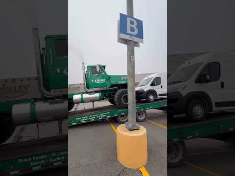 Unloading the Green Ghost in Fort Wayne, IN