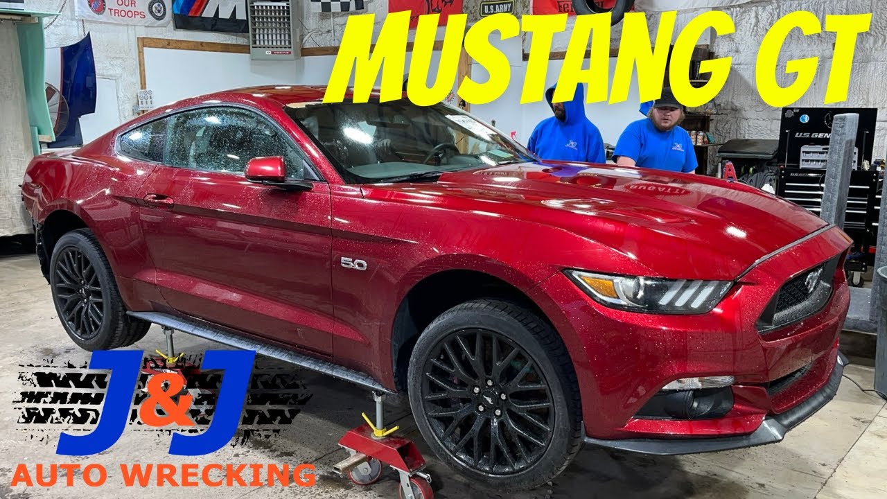 2017 Ford Mustang GT Track Pack Part Out J & J Auto Wrecking Test