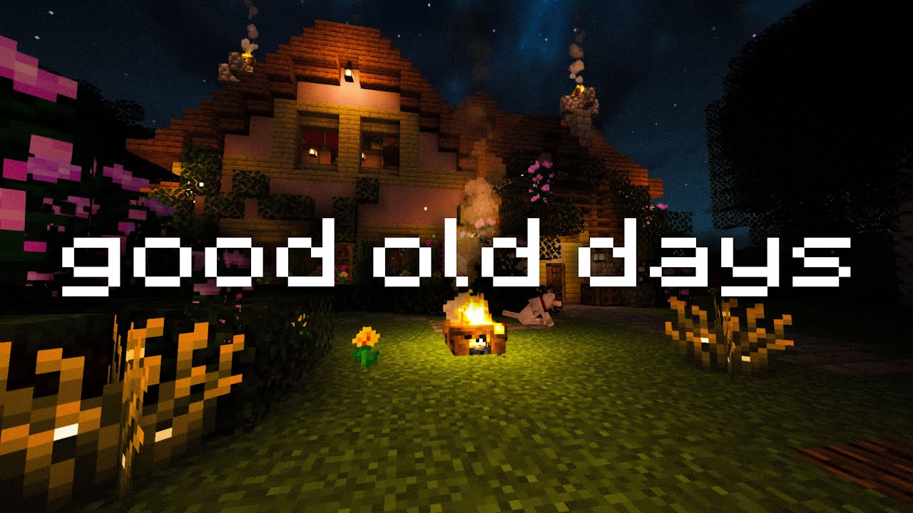 everything can wait until morning... minecraft music, fire & night ambience