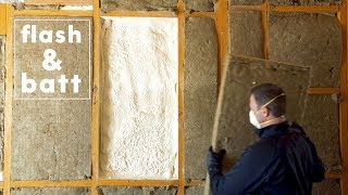 Flash and Batt Insulation Strategy