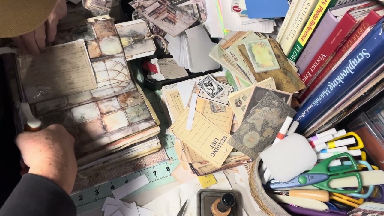 More Ink and Page Junk Journal July 2025!  Gorgeous images!