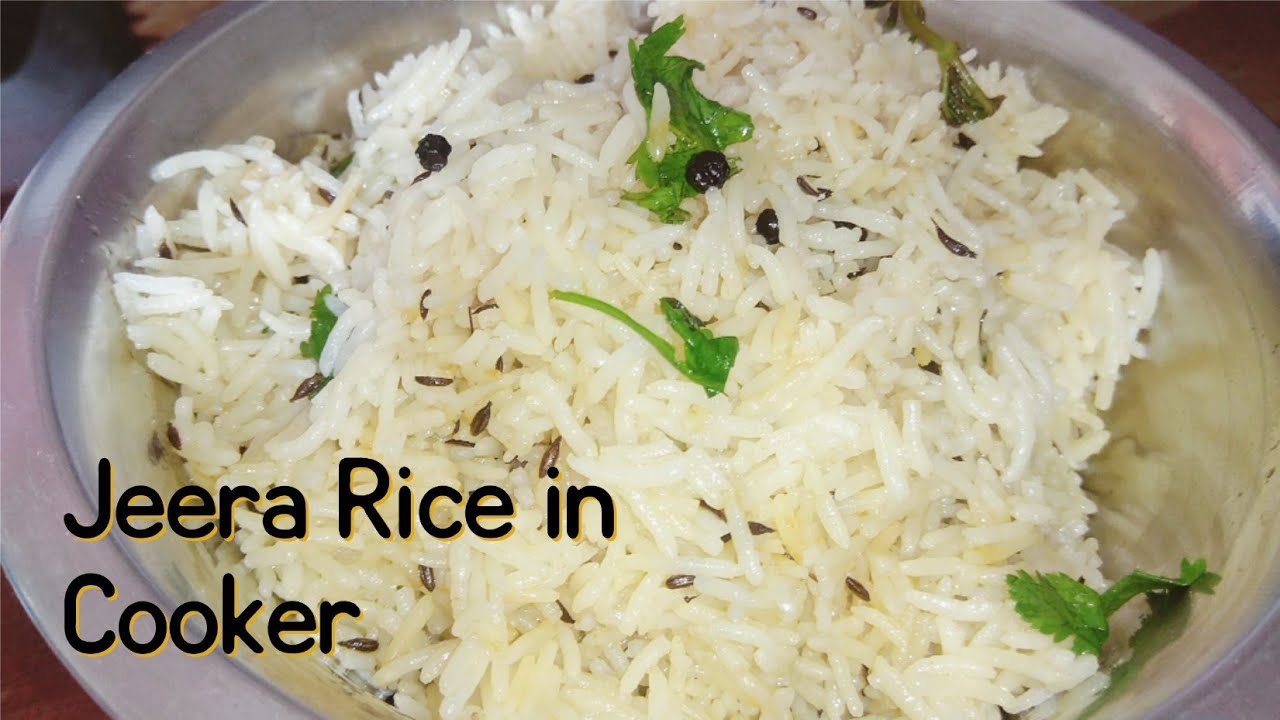 Jeera Rice in Cooker RecipeRestaurant Style Jeera Riceby Yum Plate