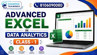 🚀 Master Advanced Excel for Data Analytics | Complete Course
