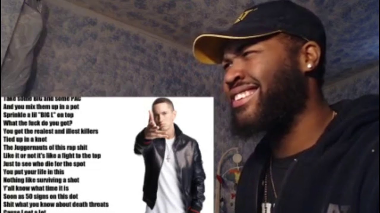 50 cent ft Eminem - Patiently Waiting - lyrics - REACTION