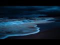 Calming Night Sea Waves for Sleep | Natural Ocean Sounds to Restore Inner Calm and Clarity
