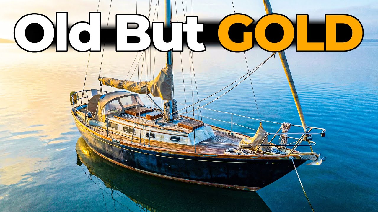 ⁣5 Old School Sailboats Perfect for Solo Sailors Over 60