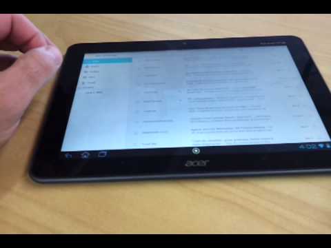 Acer Iconia Tab A200 review with ICS android 4