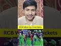Royal Challengers Bengaluru beat Rajasthan Royals by 9 wickets | RR vs RCB | Cricket #IPL2025 #Short