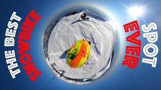 Катка в лучшем сноубайк споте с GoPro MAX (360)