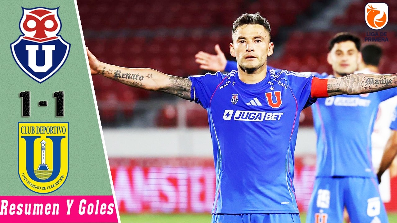 Universidad Chile vs U.Concepcion 1-1 Resumen Y Goles | Liga de Primera 2026 HD