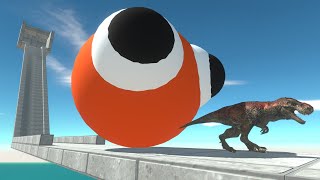 Escape from Giant Bubble Dynamite - Animal Revolt Battle Simulator