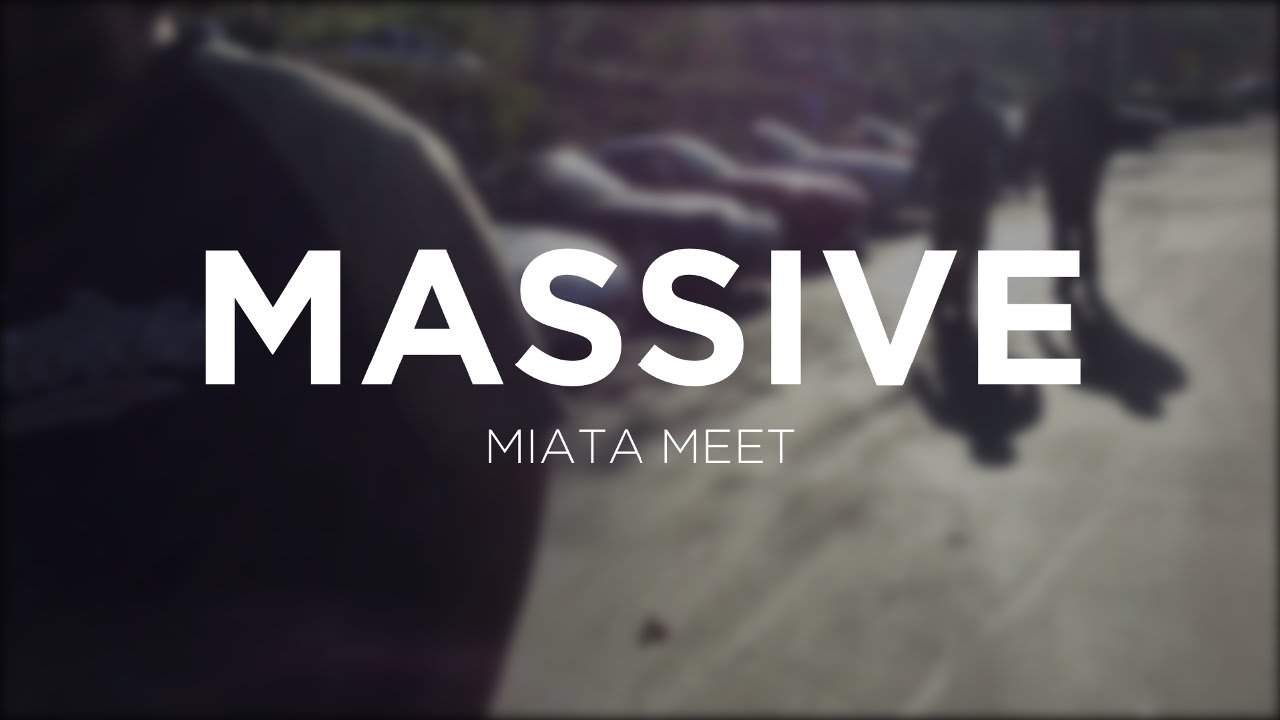 MASSIVE SoCal Miata Meet | Over 85 Miatas!