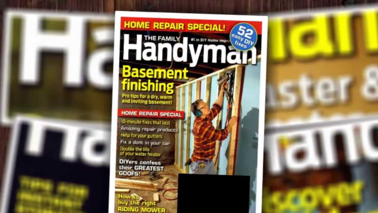 The Family Handyman Magazine Subscription Huge Save 77