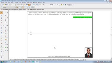 Example 37 on Projection of Plane Surfaces