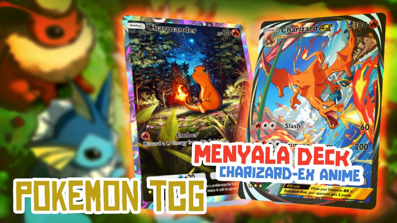 AKU BUAT DECK API CHARIZARD EX TANPA MOLTRES EX | Pokémon TCG Pocket ...