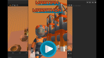 Buildbox 3D -   Tutorial Preview Martian Marathon (New Template)