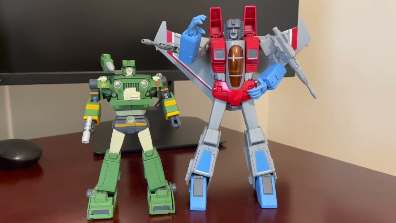 Transformers Masterpiece Starscream MP-52 Takara Tomy Toy Figure Review Compare with Eagle EG-01