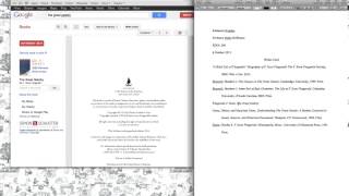 Citing a single-author text in MLA format