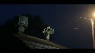 (Tornado siren test) PROCTOR GOLF COURSE FEDERAL SIGNAL STH-10 SHORT ALERT MINNESOTA CURFEW 9:45pm.
