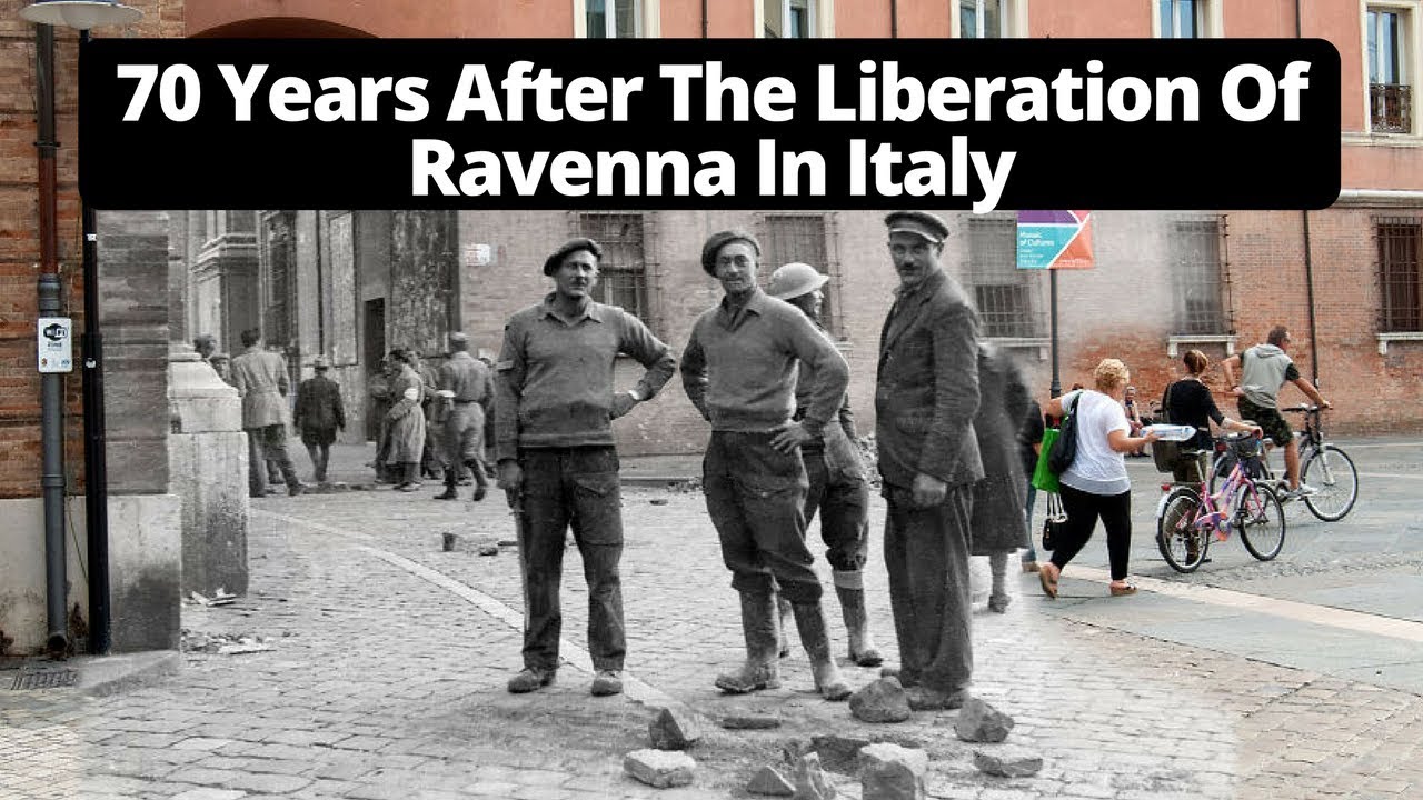 70 Years After The Liberation Of Ravenna In Italy, Heroes Are Brought To Life Then And Now