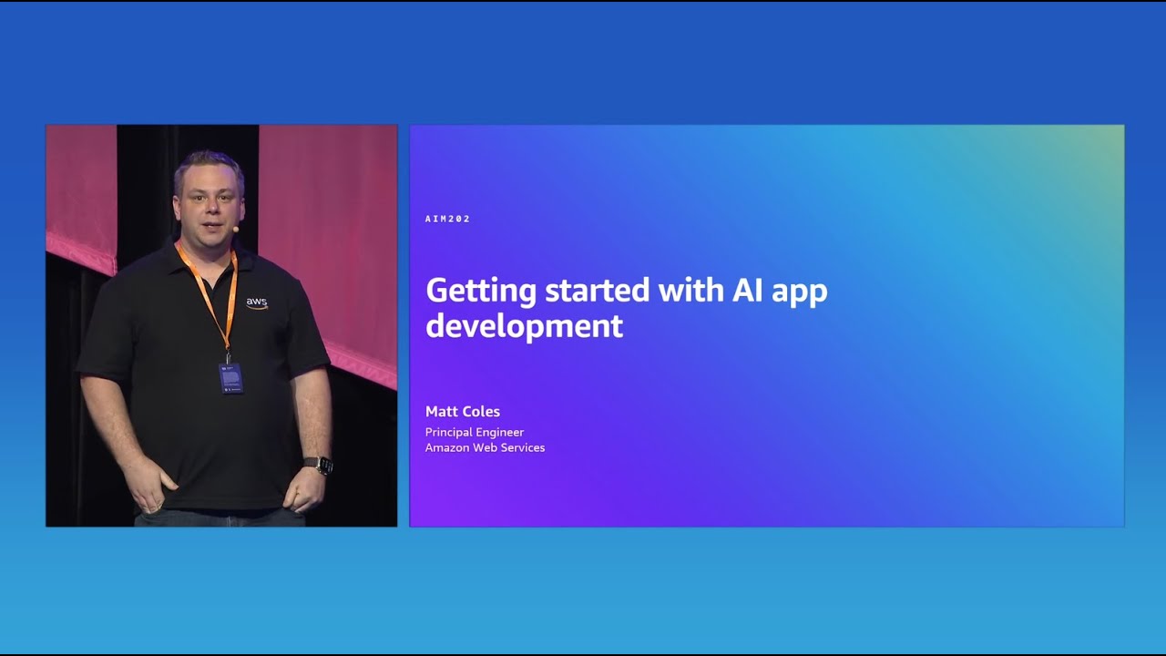 AWS Summit Sydney 2024: Getting started with AI app development - YouTube