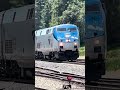 Eastbound Amtrak California Zephyr rolls into historic Colfax, California