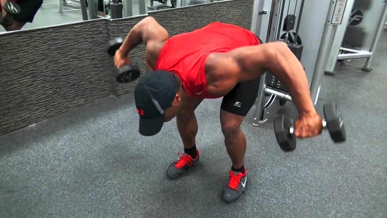 Bent Over Rear Delt Fly S Youtube