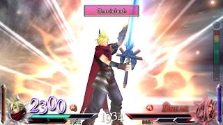 [Dissidia 012 Group Battle]King of The Lilies(Jec,Tid,Zid,Clo,Vaa) VS Xavier(Pri,Gil,Gol,Sep,Jec)