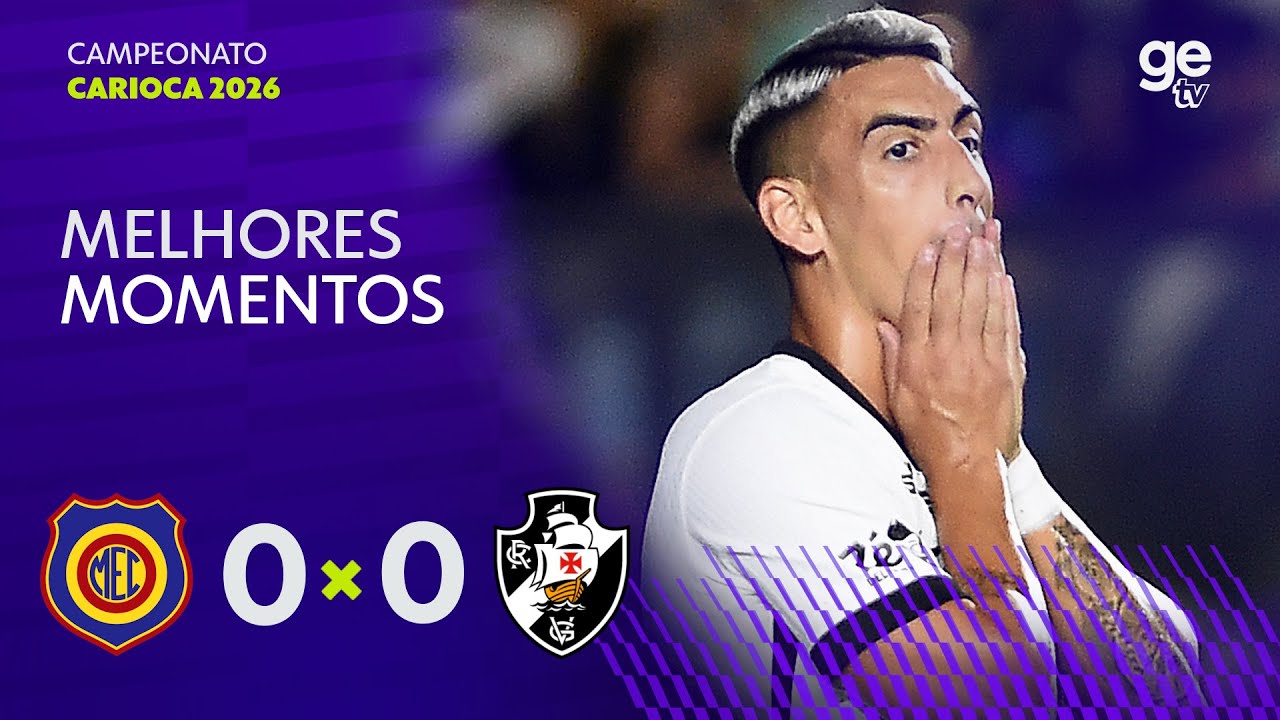 MADUREIRA 0 X 0 VASCO | MELHORES MOMENTOS | CAMPEONATO CARIOCA 2026 | ge tv