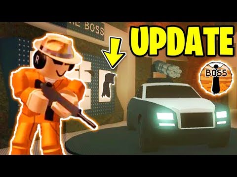 New Crime Boss Weapons Update Roblox Jailbreak Youtube Free Roblox Promo Codes - new robberies update more roblox jailbreak youtube