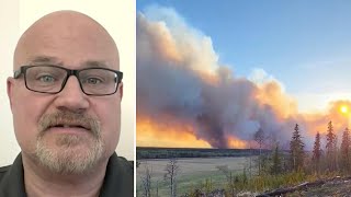 WILDFIRES IN CANADA | So dry near Fort Nelson 