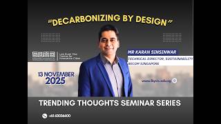 Decarbonizing by Design
