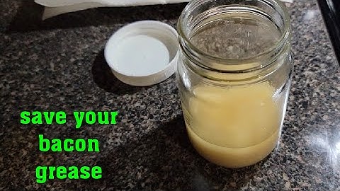 How to store your bacon grease