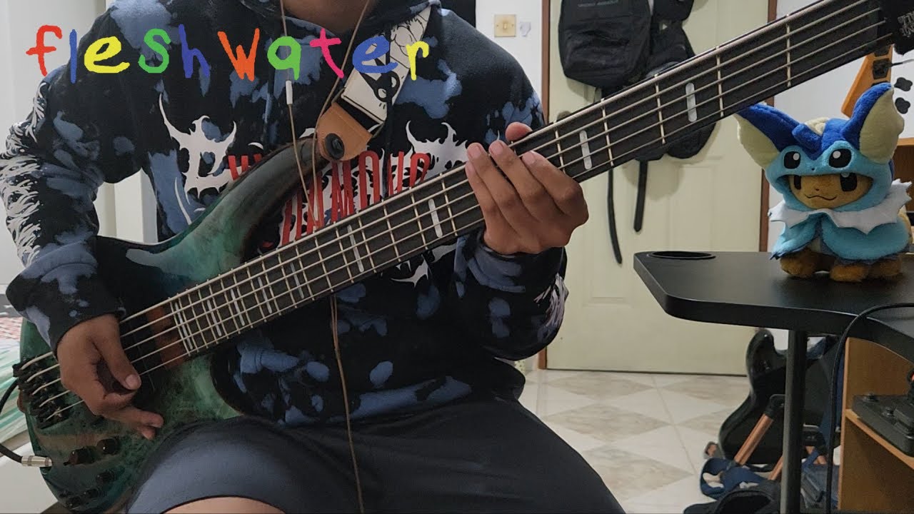 Kiss the Ladder - Fleshwater | Bass Cover