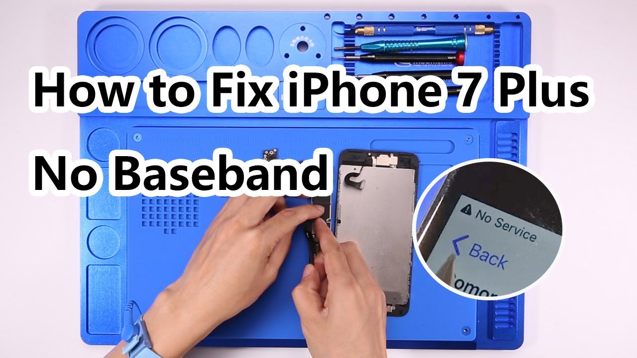 How To Fix Iphone 7 Plus No Baseband Motherboard Repair Youtube