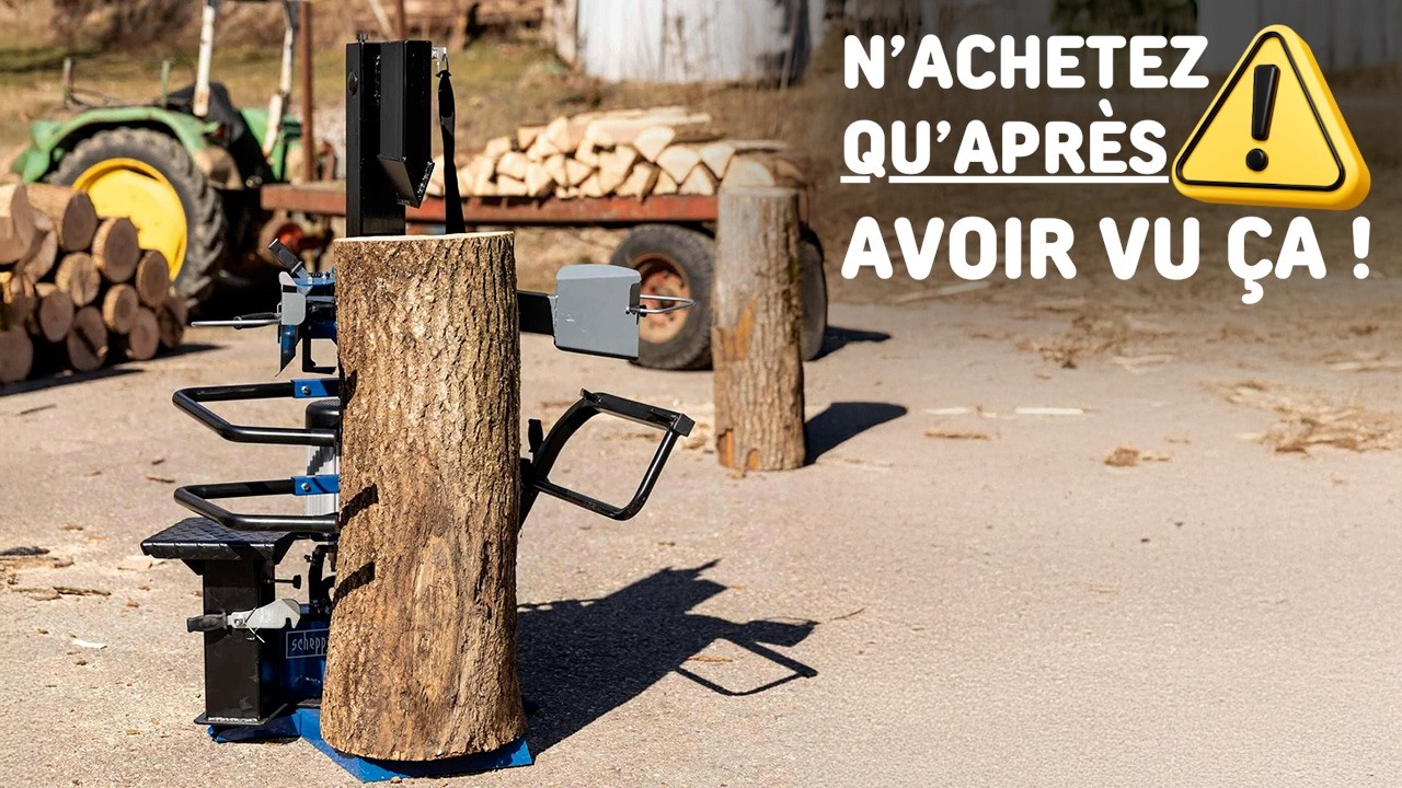 Scheppach Compact 8T : Ce Fendeur de Bûches Répond-il aux Attentes ? | Avis 2025