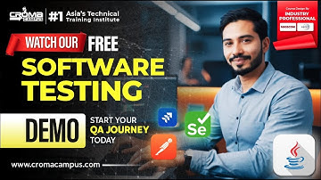 Join Our Free Software Testing Course Demo Session | Croma Campus