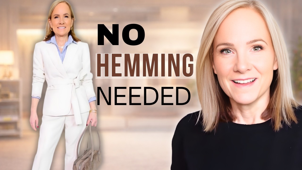 Весенняя рабочая одежда для невысоких девушек, которая действительно сидит (подшивать не нужно!)